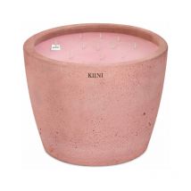 Betonkerze Sojawachs Modernes Design xl Rosa - Kiini