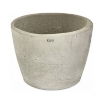Beton-Outdoor-Topfblumen-Blumenständer für den Innenbereich - Garten xxl Grau - Kiini
