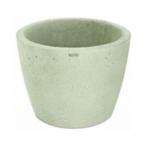 Beton-Outdoor-Topfblumen-Blumenständer für den Innenbereich - Garten xxl Pistazie - Kiini