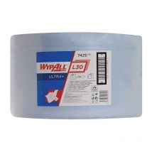 Essuie-tout WYPALL L30 ULTRA 7425 L380xl235env. mm bleu 3 couches, perforé