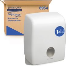 Handtuchspender Aquarius standard, weiß - Kimberly-clark