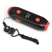 Ej.life - kimiss Elektronische Pfeife der 2. Generation mit SOS-Licht/Taschenlampe (Rot)