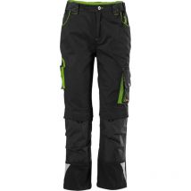 Fortis Kids Bundhose 24, schw./limegreen,Gr110-116