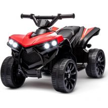 Kinder Elektro-Quad atv 6 v – Elektrisches Quad mit LED-Scheinwerfern, Musik und Hupe – Maße 70 × 42 × 45 cm – CE-zertifiziert – Für Kinder ab 3