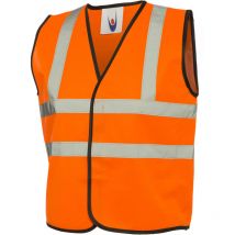 Kinder Hi Vis Warnweste Orange 10/13 Jr. 120 G/m²