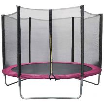 Kinder-Outdoor-Trampolin ø 183 cm, Gartentrampolin Sicherheitsnetz, Gartengerät