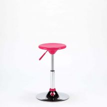 Seattle Höhenverstellbarer Kinderhocker Barhocker - Pink