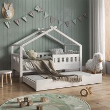 Vitalispa - Kindermatratze , Weiß, 80 x 150 cm H2 Härtegrad