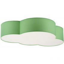 Licht-erlebnisse - Kinderzimmerlampe Decke Stoff 62 cm lang 4x E27 Wolkenlampe Deckenleuchte Kinderzimmer