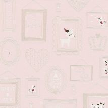 A.s.creations - a.s. Creation Boys & Girls 6 369912 Vliestapete Tiermuster 0.53 m x 10.05 m Rosa - Vlies