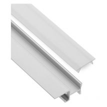 Kinedo - Profilé d'extension pour paroi de douche duo blanc pour les Smart Design Solo