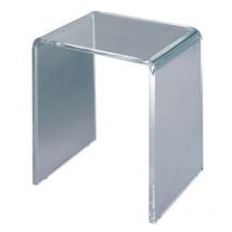 Kinedo - Tabouret de douche acrylique transparent