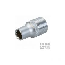Socket 1/2' sd 12pt Metric 10mm HSM210 - King Dick