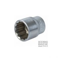 Socket 1/2' sd 12pt Metric 28mm HSM228 - King Dick