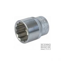 King Dick - Socket 1/2 sd 12pt Metric 26mm HSM226