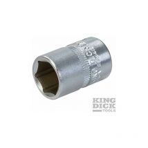 King Dick - Socket 1/4 sd 6pt Metric 12mm ESM412