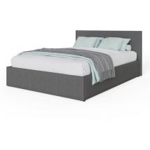 Kingston - gfw End Lift Ottoman Storage Bed King Grey