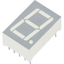 Kingbright Afficheur 7 segments vert 13 mm 2.2 V Nombre de chiffres: 1 SA52-11GWA Q87532