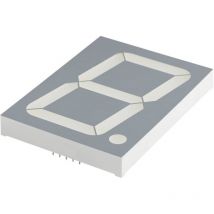 Display a 7 segmenti Rosso 101.2 mm 7.4 v Numero in cifre: 1 SA40-19SURKWA - Kingbright