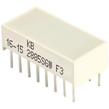 KB-2885SGW LED-Bargraph 8fach Grün (l x b x h) 20.04 x 9.94 x 6.12 mm - Kingbright