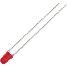 L-36bsurdk Led Bedrahtet Rot Rund 3 Mm 800 Mcd 60 ° 22 Ma 14 V - Kingbright