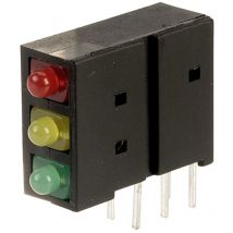 Kingbright - L-4060XHA/1I1Y1GD Matrice à led vert, rouge, jaune C664742