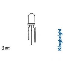 L-59 egw led 5mm bicolore rouge/vert 40mcd (L-59EGW) - Kingbright