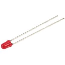 Led Bedrahtet Rot Rund 3 Mm 25 Mcd 40 ° 17.5 Ma 6 V - Kingbright