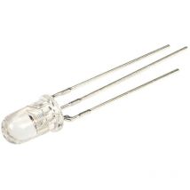 Led multicolore vert, jaune rond 5 mm 150 mcd, 60 mcd 24 ° 25 mA, 30 mA 2.2 v, 2.1 v C666962 - Kingbright