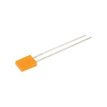 Kingbright - led orange rectangulaire 2 x 5 mm 12.5 mcd 110 ° 30 mA 2 v C660792