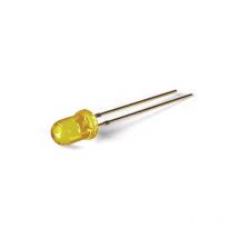Lampe led standard 5 mm jaune transparent