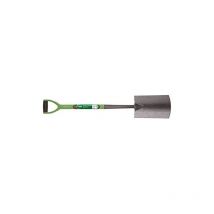 Kingfisher - Garden Border Spade, Digging Carbon Steel Border Spade for Garden and Lawn Lightweight