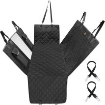 Kingsleeve Coperta auto per cani sedile posteriore impermeabile e antigraffio protettore sporco peli universale per macchine 147x137 cm