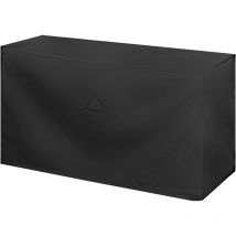 Kingsleeve - Housse de protection Anthracite banc de jardin extérieur bâche protective avec aération résistante rayons uv 162x65x88cm