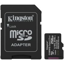 Kingston Technology 256gb Microsdxc Canvas Select Plus Gen3 150mb/s A1 (adattatore Sd Incluso)