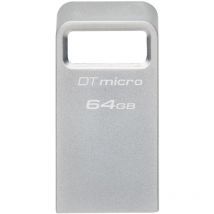 Kingston - DataTraveler Micro clé usb 64GB 200MB/s Métal usb 3.2 Gen 1 - DTMC3G2/64GB