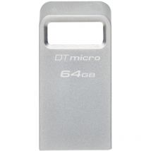 Kingston - Pen Drive Datatraveler Micro Metal 64Gb Dtmc3G2/64Gb Usb 3.2