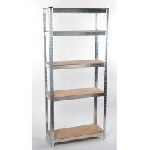 Etagère de storage - Etagère - 5 étagères - Heavy Duty - Maximum 750 Kilogrammes - Without Screws - mdf - Kinzo