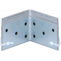 Winkel, 60x60x40 mm, 12 Stück - Kinzo