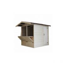 Bruno - Kiosco de madera . 17mm, 200x200cm, 4m²