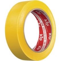 Nastro protettivo in pvc 318 giallo L.33m P.50mm Rl. KIP Per 6)