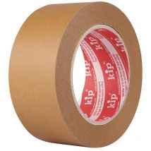 KIP - Verpackungsklebeband Papier braun Länge 50 m Breite 48 mm Rolle