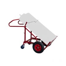 Kippbare Flachenkarre - 2 große Flaschen - Luftbereifung - 810007958