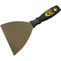 kippen 3041XE - Spatola per Pareti con Lama Flessibile in Acciaio Inox da mm.120 e Impugnatura in Bi-componente