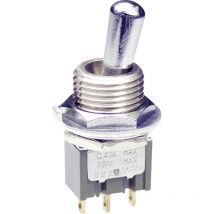 Nkk Switches - M2012LL4G01 M2012LL4G01 Kippschalter 28 v dc/ac 0.1 a 1 x Ein/Ein rastend 1 St.