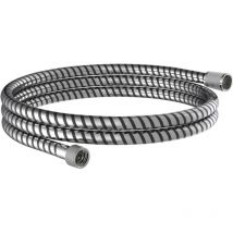 Kirchhoff - Brauseschlauch 200 cm, Kunststoff, Schwarz/Chrom