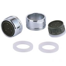 Eco-save Mischdüse Chrom, M24AG, 6l/min, Kalkschutz (2x) - Kirchhoff