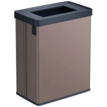 Poubelle tri sélectif – 54L – Keter VERTO rose perle – Dimensions : 43,5 x 26,5 x 68,7 cm – Recyclable, léger, durable