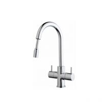 Wickes - Kisdon Monobloc Pull Out Kitchen Sink Mixer Tap - Chrome