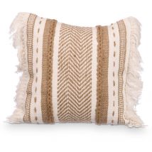 Kissen mit Fransen olea, 45 x 45 cm
